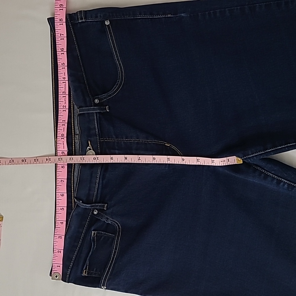 Levi's 314 Classic Blue Shaping Straight Jeans Size 34 Women's Denim - Picture 4 of 9
